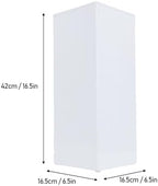 Umbrella Stand, Umbrella Holder for Entryway, Metal Square Umbrella Rack Organizer Freestanding, for Canes Walking Sticks (White) - Image 2