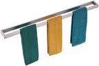 KOKOSIRI Towel Bar Brushed Nickel Bath Towel Hanger Holder 32-Inch Kitchen Rack Stainless Steel for Bathroom Hardware Wall Mount, 1 Pack B4008BR-L32 by KOKOSIRI