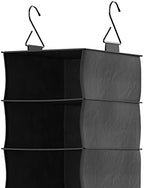 ClosetMaid 10-Shelf Fabric Hanging Shoe Storage Organizer for Closet, Charcoal Black - Image 4