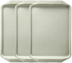 Boot Mat 3 Pack Boot Trays Boot Tray Mat for Garden, Bedroom, Entrance Area, Garage Plastic Tray,Green by Unknown