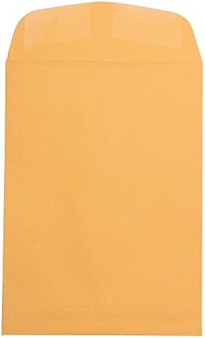 JAM PAPER 7 1/2 x 10 1/2 Open End Catalog Envelopes - Brown Kraft Manila - Bulk 500/Box - Image 2