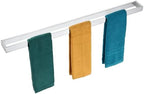 KOKOSIRI Towel Holder Chrome Bath Towel Bar Rack 32-Inch Kitchen Holder Polished Stainless Steel for Bathroom Hardware Wall Mounted, 1 Pack B4008CH-L32 by KOKOSIRI