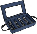 Flatware Storage Case 5 Compartments Silverware Container Box, Blue by HOLDN%E2%80%99STORAGE