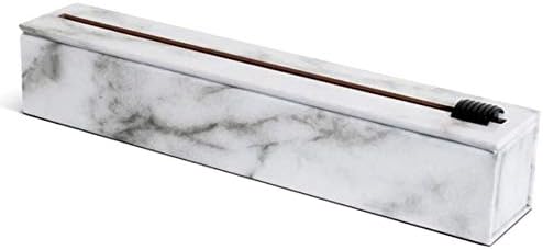 ChicWrap Carrara Marble Aluminum Foil Dispenser - Includes 12"x30' roll - Image 2