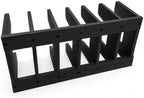 Pot Organizers Inside Cabinet – Pot Lid & Plate Rack for Cabinet, Multi-Use Storage for Lid Organizer Inside Cabinet - Cutting Boards, Baking Sheets & Trays - Fits Under Cabinet or Drawer (Black) - Image 2