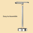 YUMORE Hand Towel Holder Stand Countertop, Pro Silver - Image 6