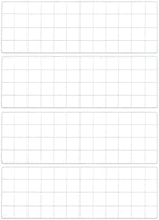 PATIKIL 24x8 Inch Wall Grid Panel, 4 Pcs Metal Wire Photo Wall Decorative Grid for Photo Display Hanging Picture Memo Home Decorations, White by PATIKIL