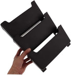 Sewroro Wall Hanging File Organizer for Receipts and Mail, Plastic Coffee - Image 3