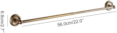 Antique Bronze Towel Rack for Bathroom Adjustable 15.5 to 27.5 Inch Towel Bar Wall Mounted - Image 2