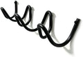 RRG Wavy Wall Mount Coat Rack,11.4 Inch Black Heavy Duty Wave Hook Strip by RRG