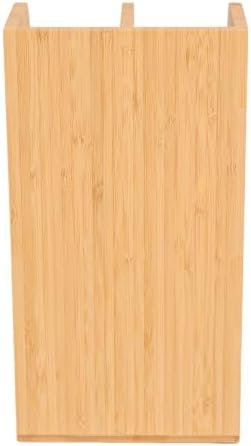 Bamboo File Folder Holder Book Holder Document Rack - Image 6