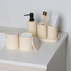 INIUNIK Bathroom Accessory Set, 6 Piece, Resin - Image 4