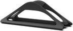 HumanCentric Vertical Laptop Stand for Desks Adjustable Matte Black MacBook - Image 6