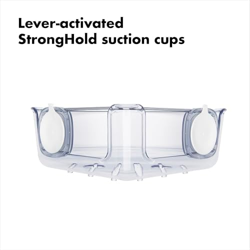 OXO Good Grips Stronghold Suction Corner Basket (Pack of 3) - Image 4