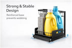 Under Sink Organizer 2 Tier Sliding Storage Rack – Carbon Steel Pull Out Cabinet Shelf for Kitchen & Bathroom, Heavy Duty Metal Under Cabinet Organizer. - Image 5
