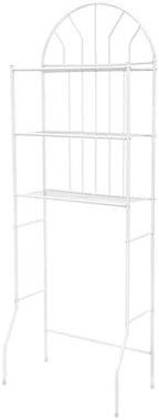Over-The-Toilet Storage Cabinet Rack, 3-Tier Freestanding Above Over Toilet Storage Shelf for Towels, Toiletries, & Essentials by Kllkmmws