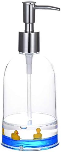 Locco Decor 4 Piece Acrylic Liquid 3D Floating Motion Bathroom Vanity Accessory Set Duck - Image 4