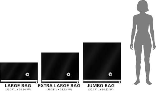 MAX Shrink-Pak Vacuum Seal Storage Bags for Clothing, Travel, Bedding | Tear-Proof, Dual-Valve Space Saver Compression Bags - 1 Large, 1 XL, 1 Jumbo (Pack of 2) - Image 5