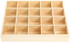 Cabilock Wooden Drawer Organizer Divider, 20-Compartment Sock and Underwear - Image 5
