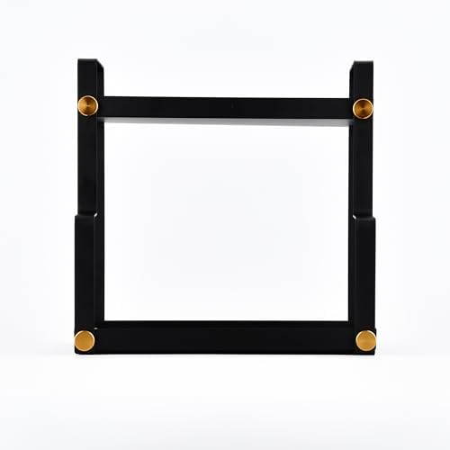 FFK 2 Tier Countertop Organizer, Cosmetic Organizer, Storage Shelf for Cabinet, Countertop, Pantry, Desktop, Ideal for Bathroom, Kitchen, Office (Black) - Image 5