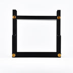 FFK 2 Tier Countertop Organizer, Cosmetic Organizer, Storage Shelf for Cabinet, Countertop, Pantry, Desktop, Ideal for Bathroom, Kitchen, Office (Black) - Image 5