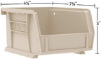 Akro-Mils 30220 AkroBins Plastic Storage Bins, 7"x4"x3", Blue, 24-Pack - Image 3