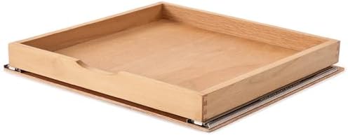 Pull Out Cabinet Drawers - 9x2 Size Options (10-29'W,18-21'D), Pre-Assembled with Soft Close Slides, Solid Beechwood, Easy Installation(DRAWER-26x16) by Unknown