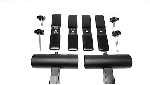 | Patio Umbrella Holder | 2 Piece Split Design | Outdoor Umbrella Base and Mount | Attaches to Railing Maximizing Patio Space and Shade - Image 2
