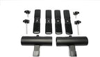 | Patio Umbrella Holder | 2 Piece Split Design | Outdoor Umbrella Base and Mount | Attaches to Railing Maximizing Patio Space and Shade - Image 2