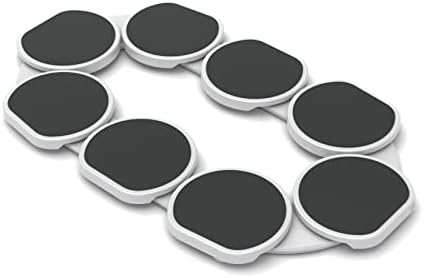 The Lazy Susan Revolution - Full Set - Dark Gray - The First Patented Lazy Susan Turntable Expandable for Rectangular & Oblong Tables - Kitchen & Dining Tables - Great Gift! Parties & Gatherings. - Image 2