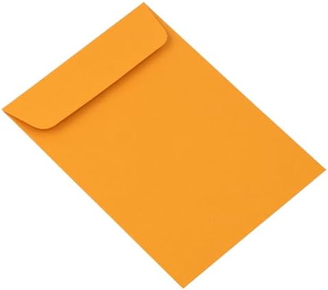 JAM PAPER 5 1/2 x 7 1/2 Open End Catalog Envelopes with Peel and Seal Closure - Brown Kraft Manila - Bulk 250/Box - Image 7