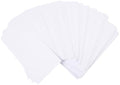 100Pcs Thickened Blank White Paper Envelopes for Business Cash Receipt Storage Tear-resistant Organizer Bags for Mailing Photo Voucher Protection by Unknown