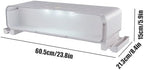 WMM Monitor Stand Riser, Computer Monitor Stand with Drawer and Display Minifigures, Computer Desktop Stand with Lights, Removable Elevated Structure, Compatible with Computers, Desktops, and Laptops - Image 3