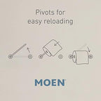 Moen Y3108CH Caldwell Pivoting Paper Holder, Chrome - Image 6