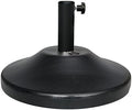 US Weight Fillable Outdoor Umbrella Base - Use with Patio Table - Black by USWeight