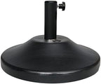 US Weight Fillable Outdoor Umbrella Base - Use with Patio Table - Black by USWeight