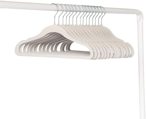 3 Sprouts Velvet Baby Hangers, Non Slip Slim, Gray, 30 Pack - Image 4