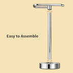 YUMORE Hand Towel Holder Stand Countertop, Pro Chrome - Image 6