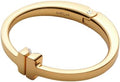 Purse Hook Hanger for Table (Modern) - Premium Bag Holder w/Ergonomic Bracelet Oval Design (Gold) by iHELIA