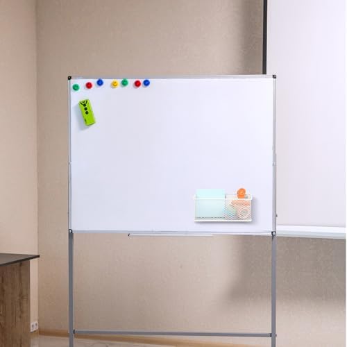 EASEPRES Magnetic Pencil Holder Set of 6 - Wire Mesh Storage Baskets Organizer with Strong Magnets - Perfect for Whiteboard, Refrigerator and Locker Accessories, White - Image 5