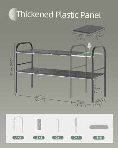 Under Sink Organizers and Storage,Expandable under cabinet organizer Shelf - Image 4