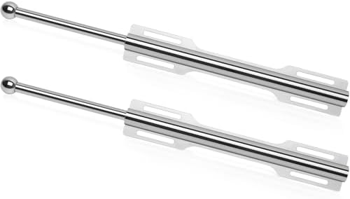 12" Valet Rod for Closet Pull Out (2 Pack, Chrome) by FIRJOY