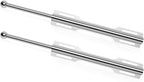 12" Valet Rod for Closet Pull Out (2 Pack, Chrome) by FIRJOY