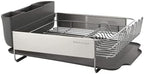 KitchenAid Large Capacity, Fully Size Self Draining Rust Resistatant Satin Coated Dish Rack with Removable Flatware Caddy 20.47-Inch, Gray by Unknown