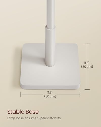 VASAGLE Solid Wood Coat Rack, Free Standing, 8 Hooks, 3 Height Options - Image 5