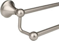 Antique Bathroom Double-Towel Bar Brushed Nickel, 24 Inch Towel Racks for Bathroom Wall Mounted,Bathroom Accessories Towel Holder,Bathroom TwoTowel Rod Hanger by Ntipox