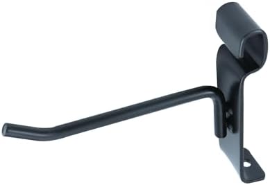 SSWBasics 4 Inch Black Gridwall Hooks - Pack of 50 by SSWBasics