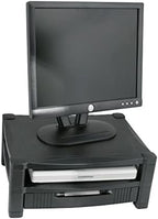 Kantek Two-Level Monitor Stand, 17" X 13.25" X 3.5" To 7", Black, Supports 50 Lbs - Image 7