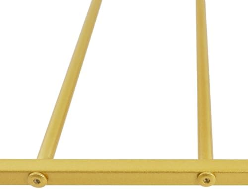 10 Tier Wall Mounted Rack,Scarf Display Stand,Belt Pants Hangers Scarves Hijab Stand, Towel Rack Ribbon Holder,Wrapping Paper Spool Storage for Retail Store - Image 7