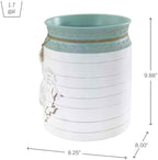 Avanti Linens - Wastebasket, Bathroom Trash Can for Bedroom, Office & Bath - Image 2